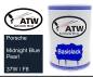 Preview: Porsche, Midnight Blue Pearl, 37W / F8: 500ml Lackdose, von ATW Autoteile West.